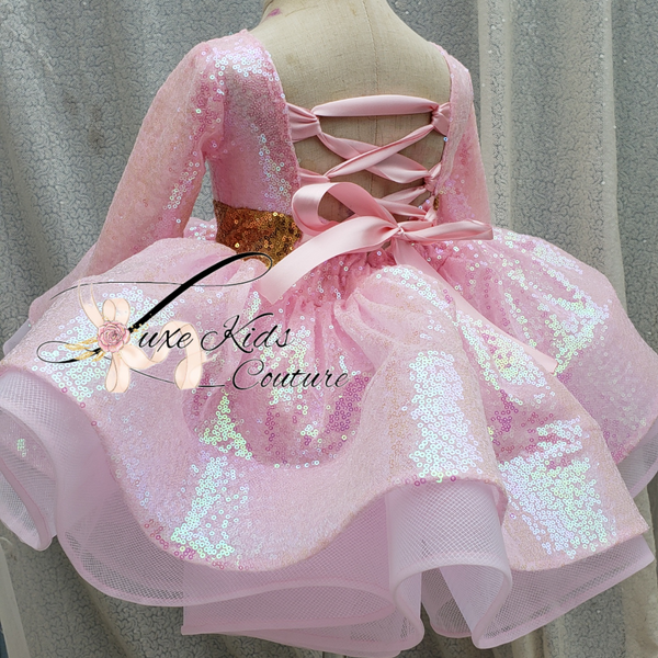 Pink Glam Cupcake Couture dress 4t