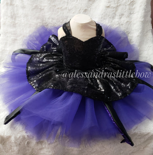 Ursula sea Witch inspired couture dress