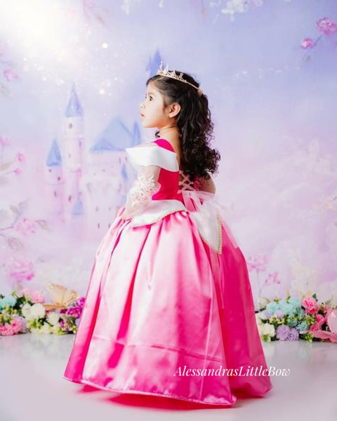 Princess Aurora Couture Dress floor length