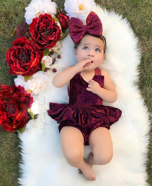 Velvet Rompers