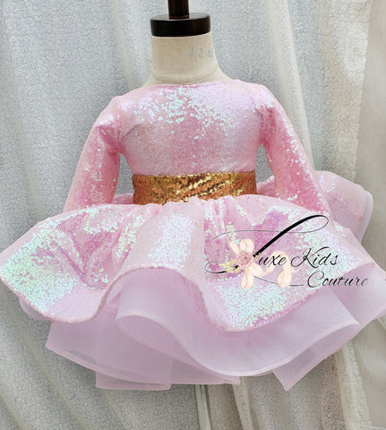Pink Glam Cupcake Couture dress