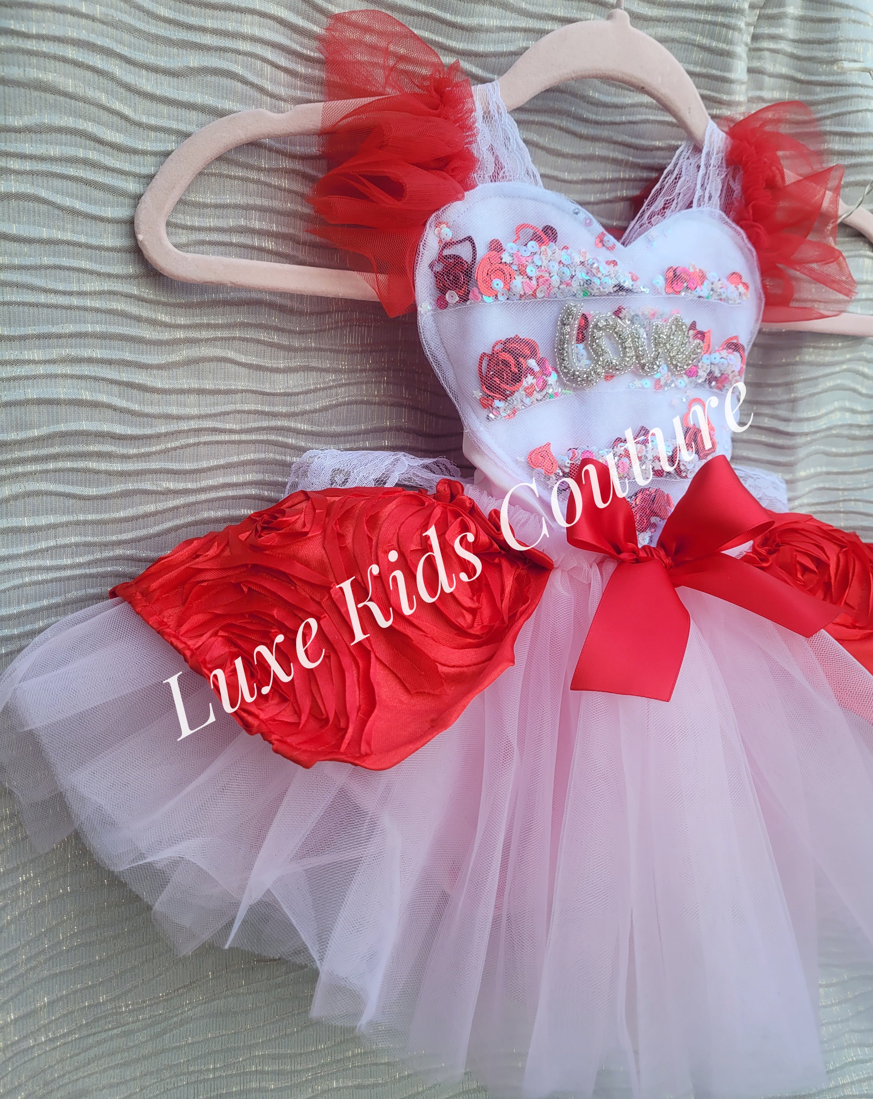 Ready to ship size 18/24mo  Love Confetti Rose whimsical romper