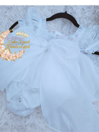 RTS white MIA Romper size 6-9mo