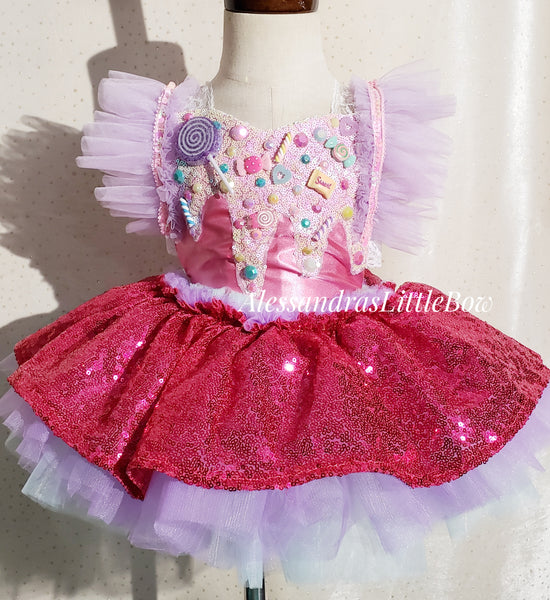 Melted Ice Cream Candy land whimsical Romper
