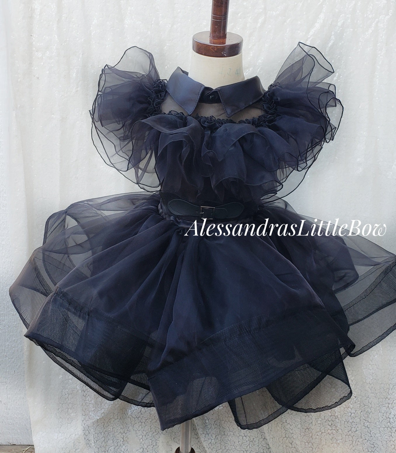 Wednesday Prom Cupcake Couture Dress - AlessandrasLittleBow