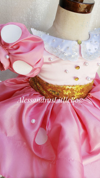 Pink Minnie Cupcake Couture Dress