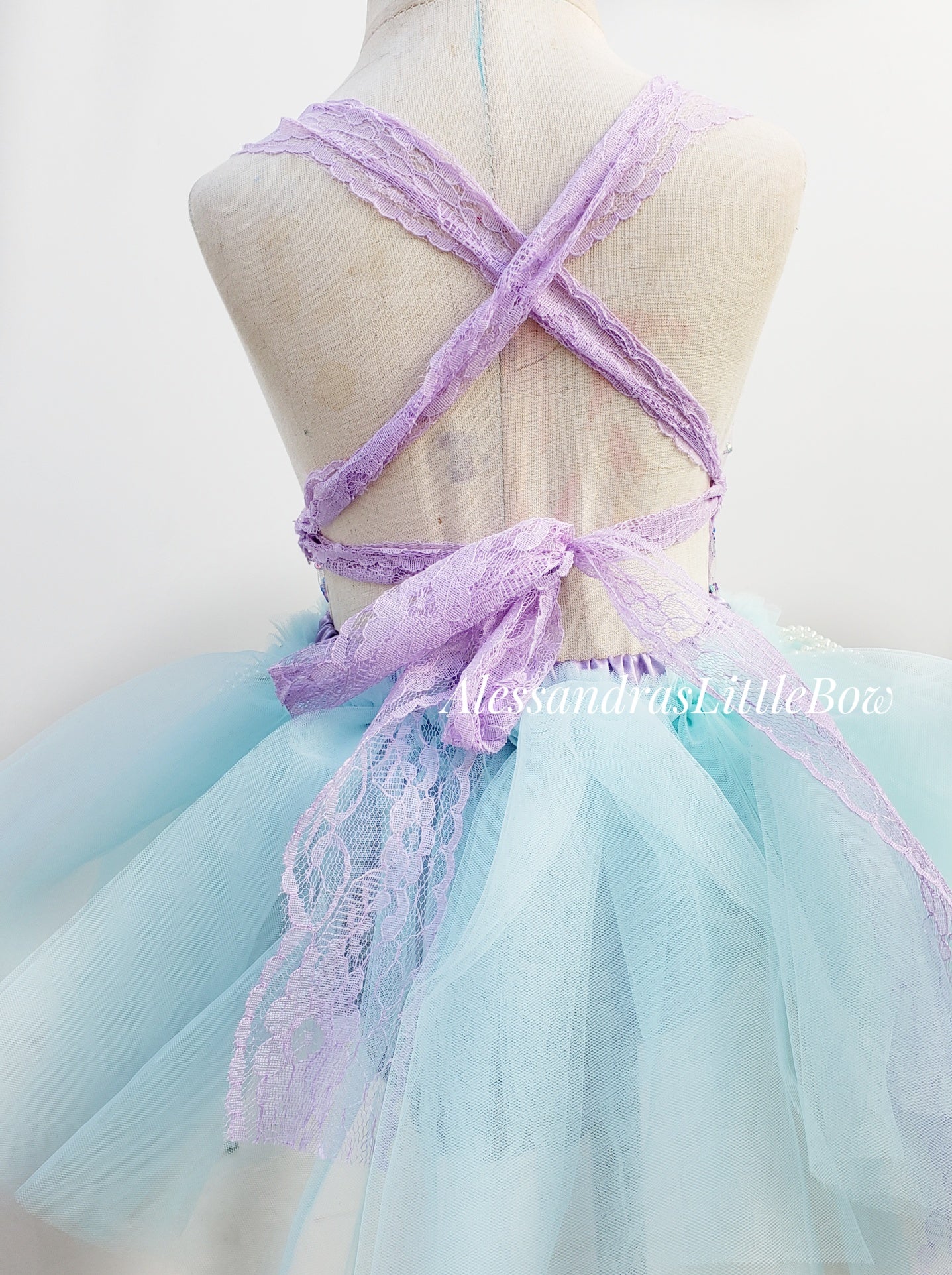 Pastel Mermaid Tutu Romper