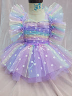 RTS Confetti Birthday whimsical romper 18/24mo