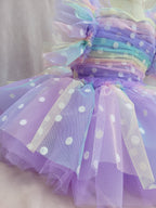 RTS Confetti Birthday whimsical romper 18/24mo