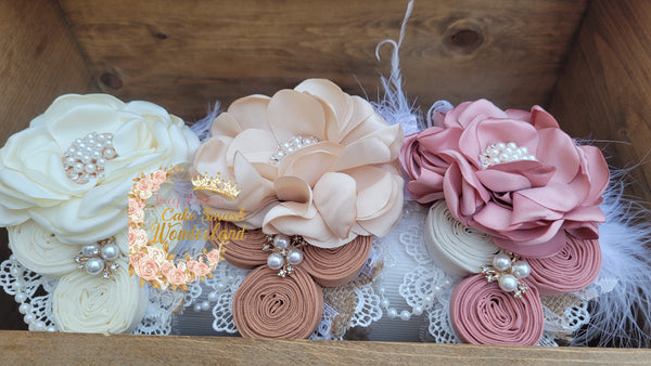 Pearl Couture Flower headband