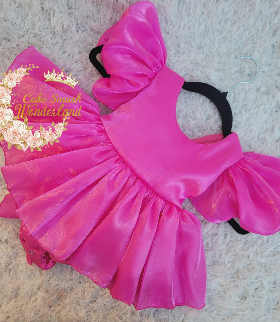 RTS Mia romper Fuschia 2/3t