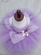 Lavender Fairy butterfly couture dress with wings