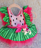 One in a Melon whimsical couture romper