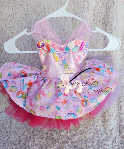 Candy Land Princess Luxury Romper