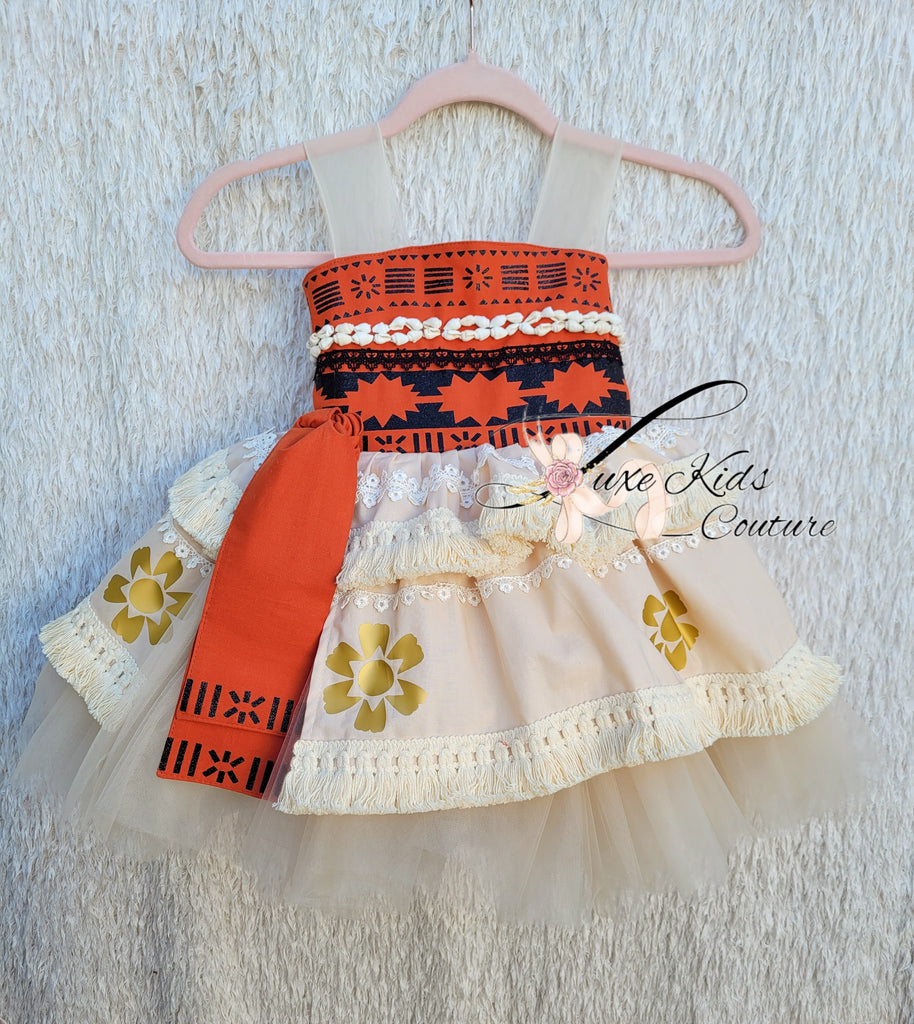 Island Princess Couture dress 12mo