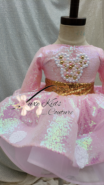 Pink Minnie  Glam Cupcake Couture dress