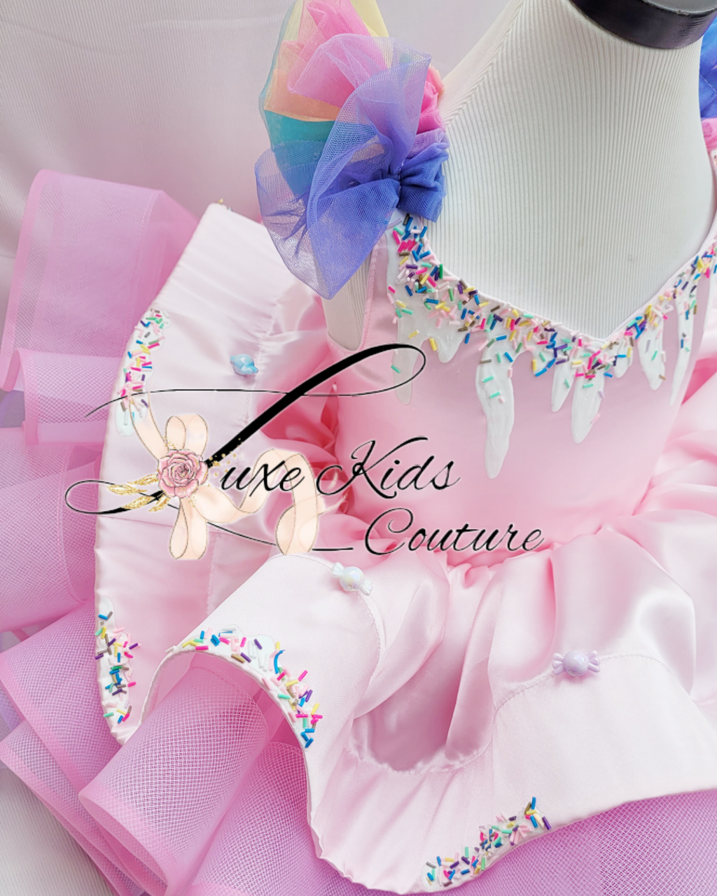 Sprinkle Delight Cupcake Couture Dress