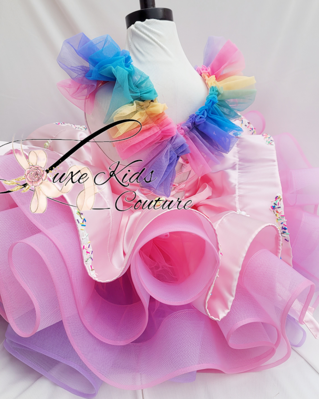 Sprinkle Delight Cupcake Couture Dress