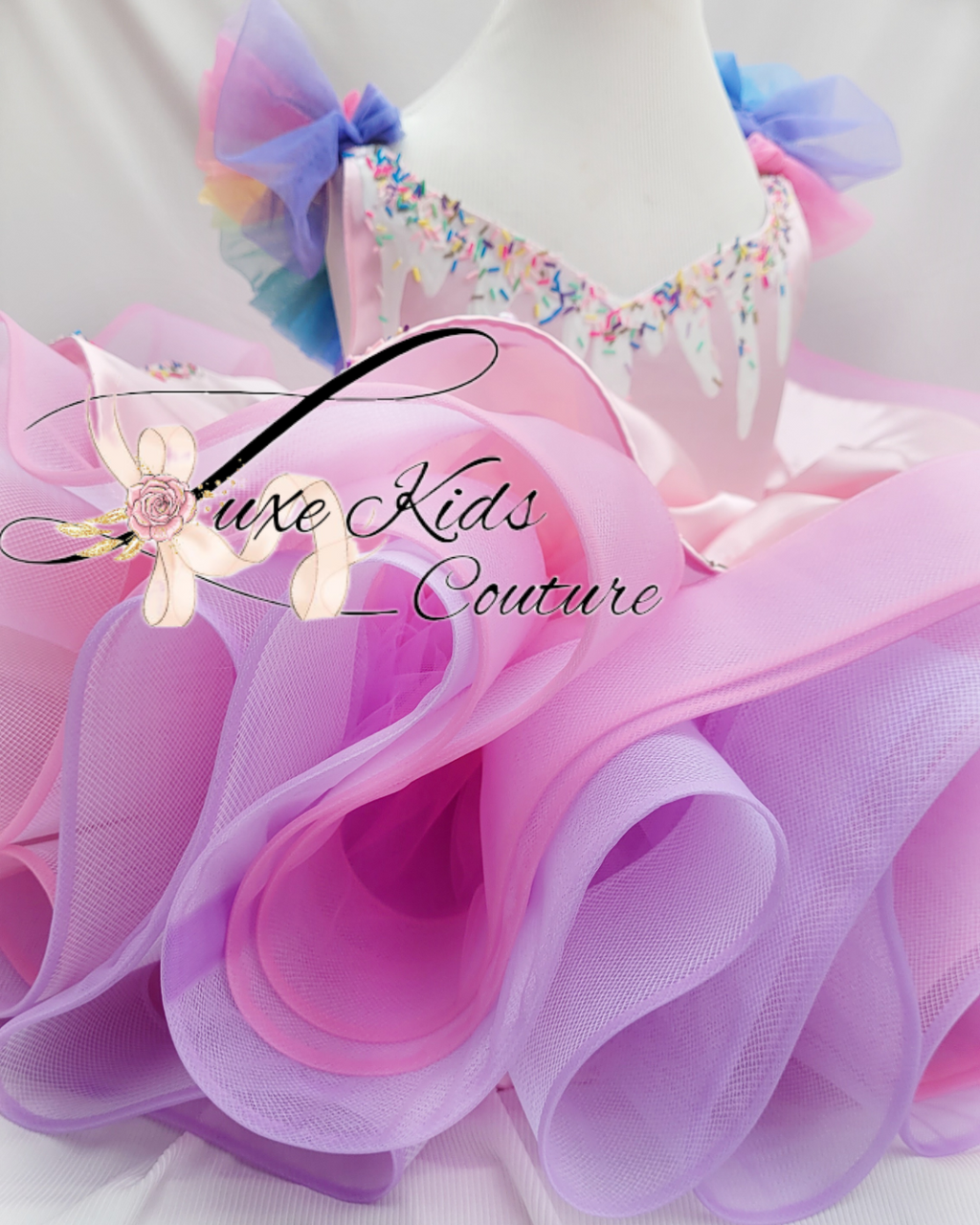 Sprinkle Delight Cupcake Couture Dress