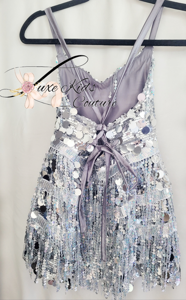 Disco Glam Fashion Couture Dress