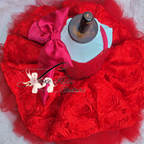 Red Rose Queen Couture dress