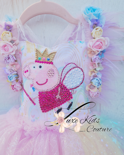 Fairy Pig Deluxe Whimsical romper