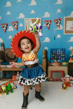 Toy Cowgirl Skirted Romper - AlessandrasLittleBow