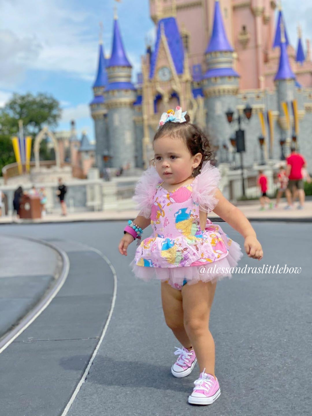 Princess Party Skirted tutu romper