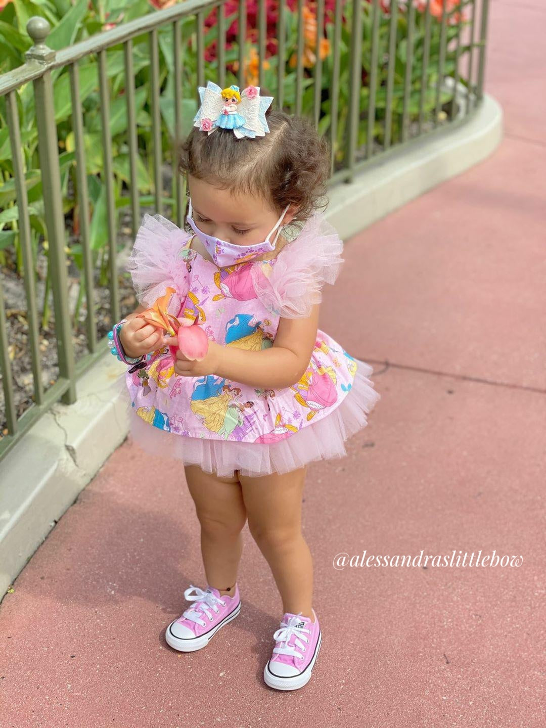 Princess Party Skirted tutu romper