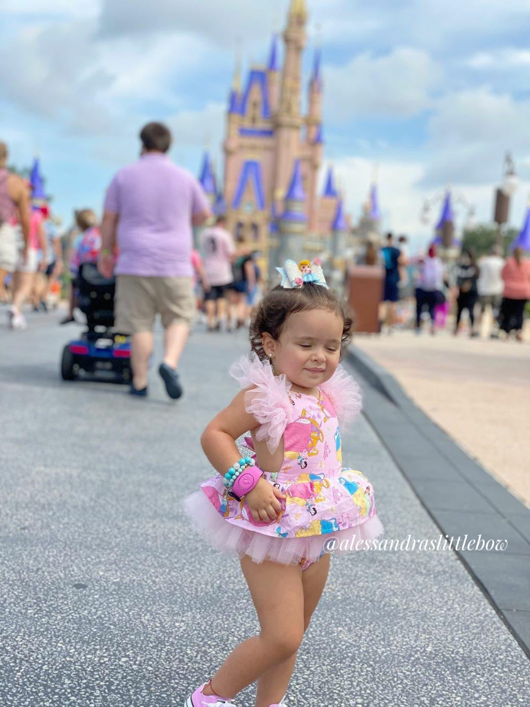 Princess Party Skirted tutu romper