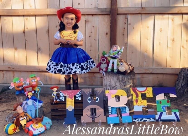 JESS the cowgirl Birthday couture dress