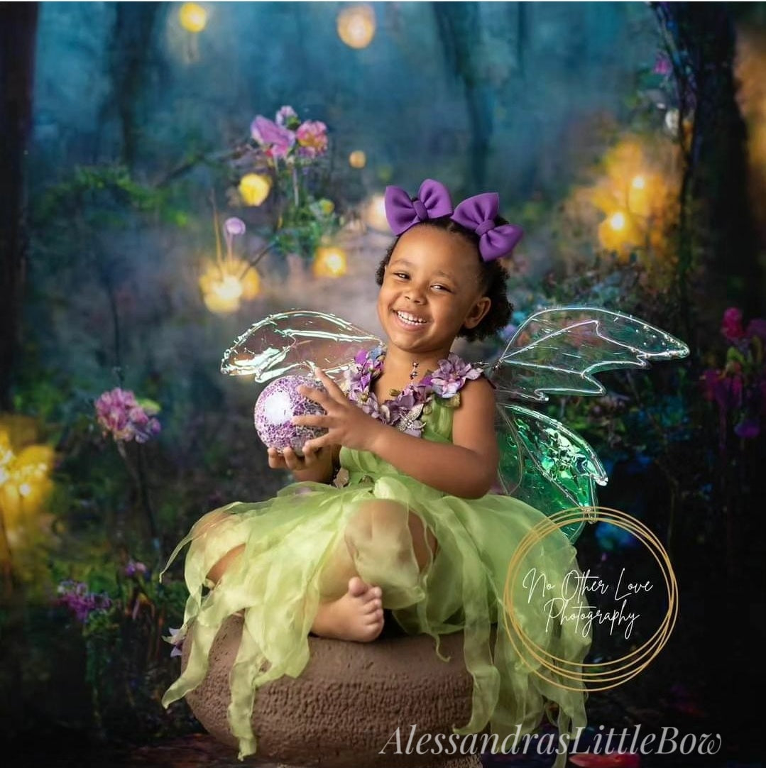 Peridot Pixie Fairy Couture Dress