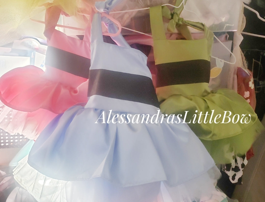 Power Puff Girls Skirted Tutu Romper