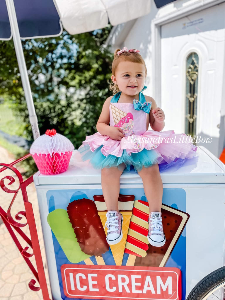 ice cream tutu dress NEW BEAUTIFUL Girls Princess Ice Cream Sweet Candy Tutu Fancy Dress Costume