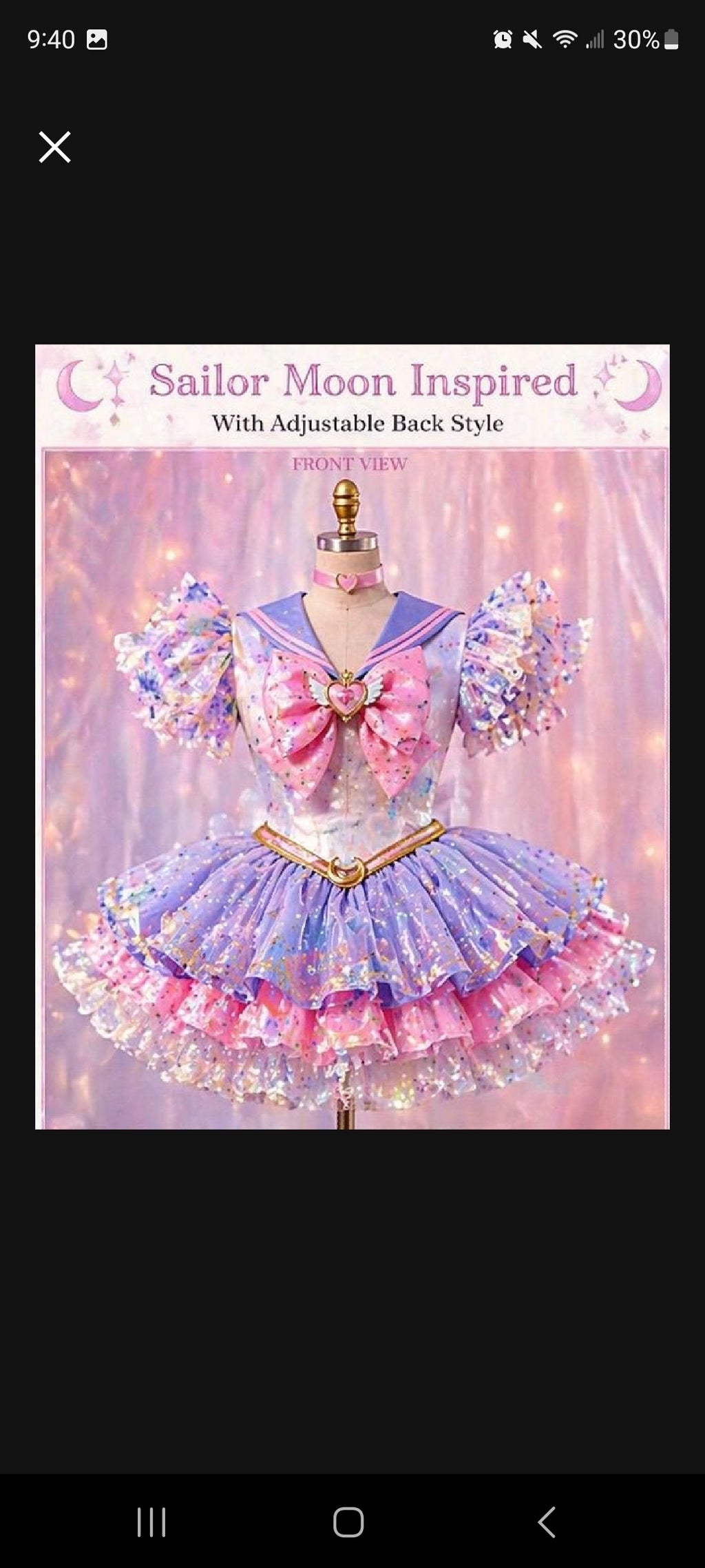 CUSTOM Whimsical Sailor Moon for Sarah - AlessandrasLittleBow
