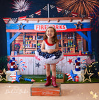 Stars and stripes VINTAGE Dress - AlessandrasLittleBow