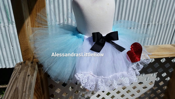 Alice in Wonderland  tutu skirt - AlessandrasLittleBow