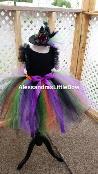 Witch tutu skirt - AlessandrasLittleBow