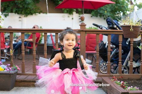 Minnie Mouse classic tutu dress in pink - AlessandrasLittleBow