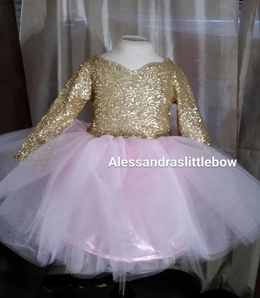 Princess Lexie couture dress - AlessandrasLittleBow