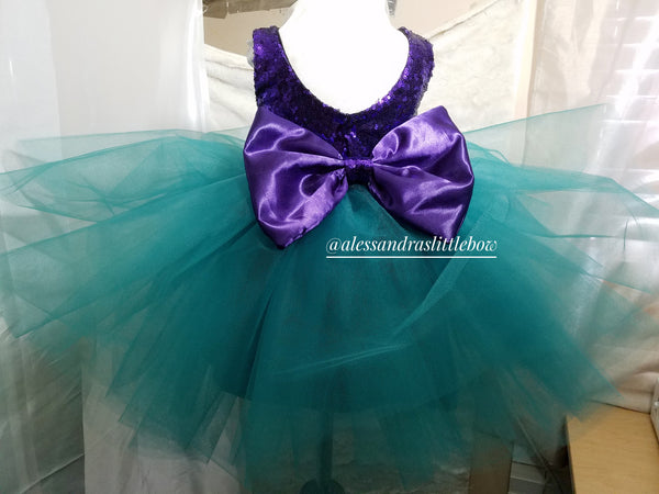 Mermaid Princess dress - AlessandrasLittleBow