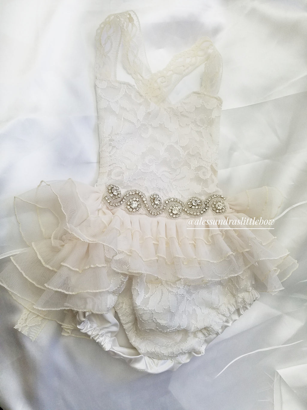 Boho Princess Romper - AlessandrasLittleBow