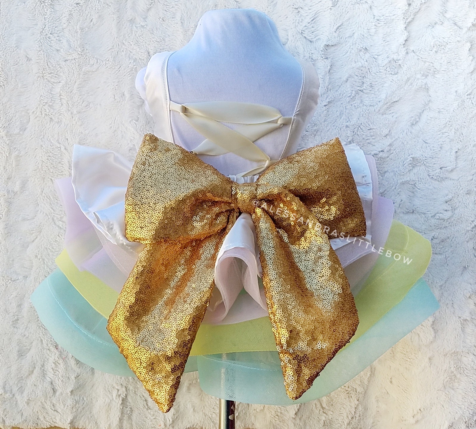 Add a matching Tail Bow - AlessandrasLittleBow