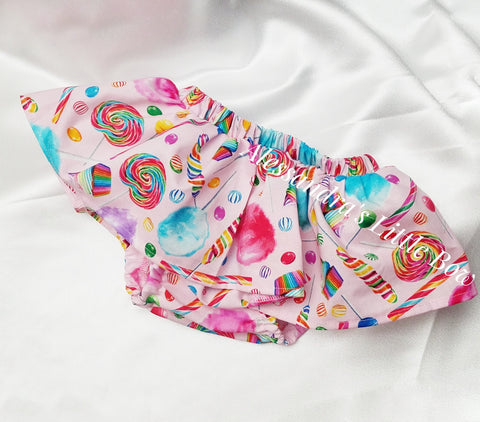Candy Print Skirted Bloomers