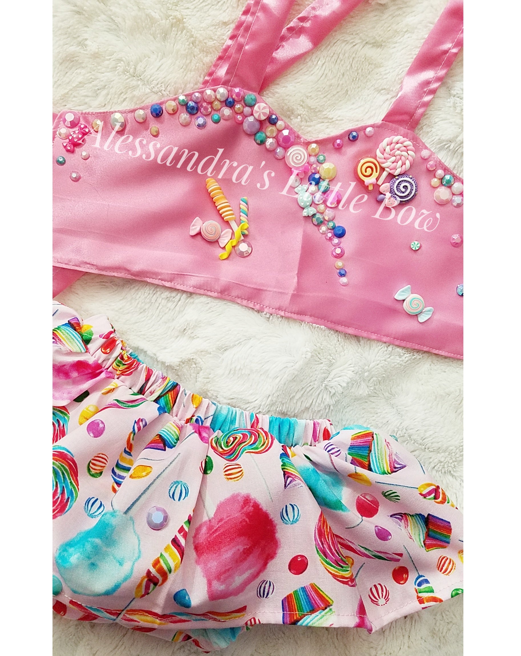 Candy Land Skirted Set