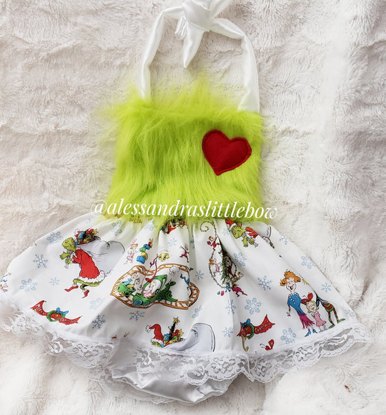 The Grinch Whoville Romper