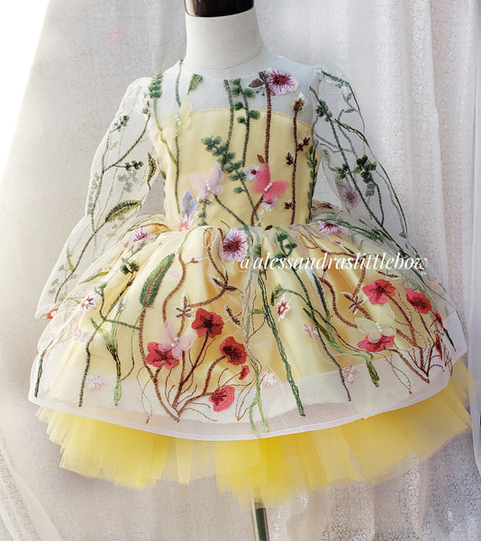 Butterfly Garden Couture Dress