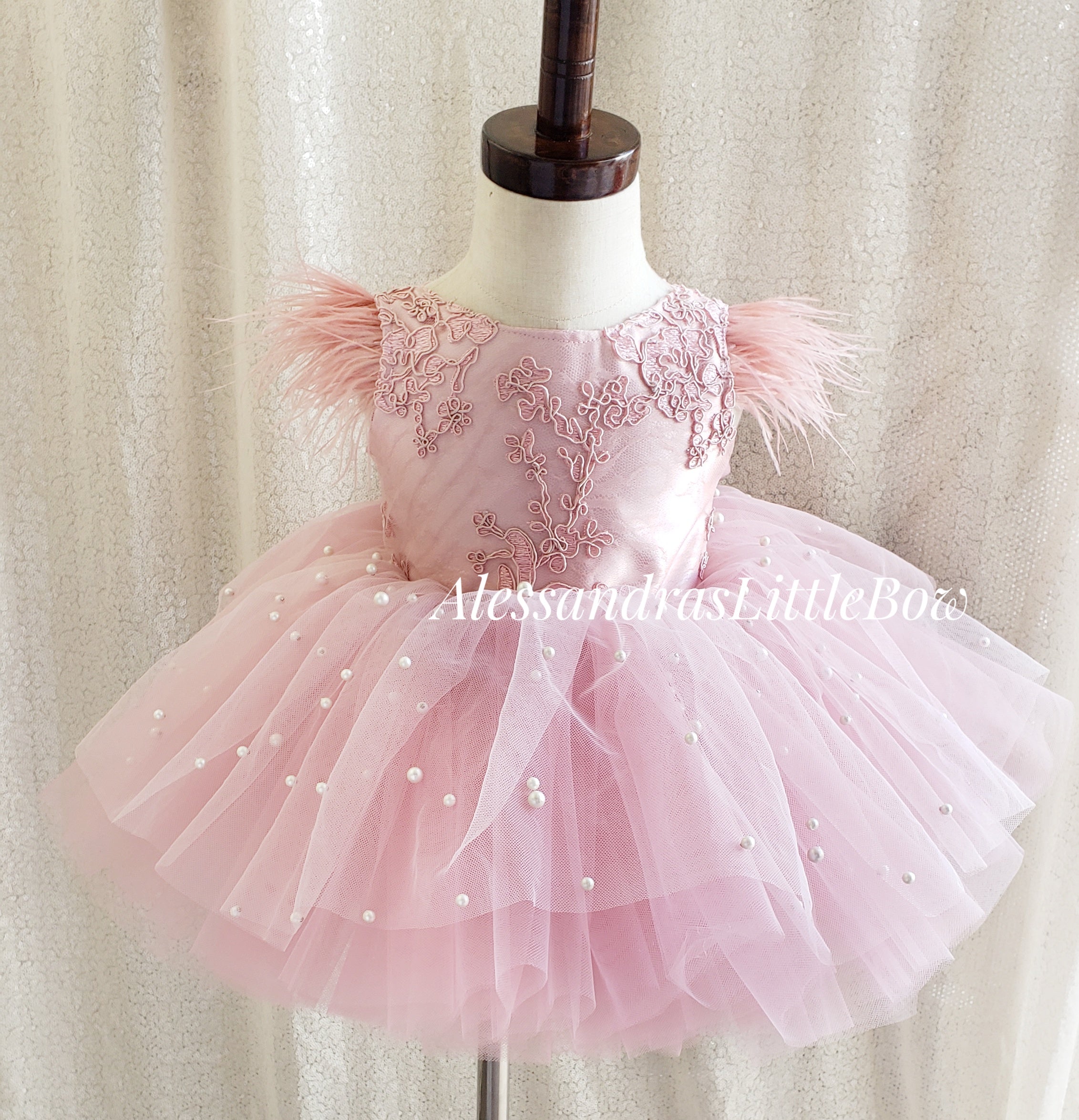 Princess Pearl Couture Dress
