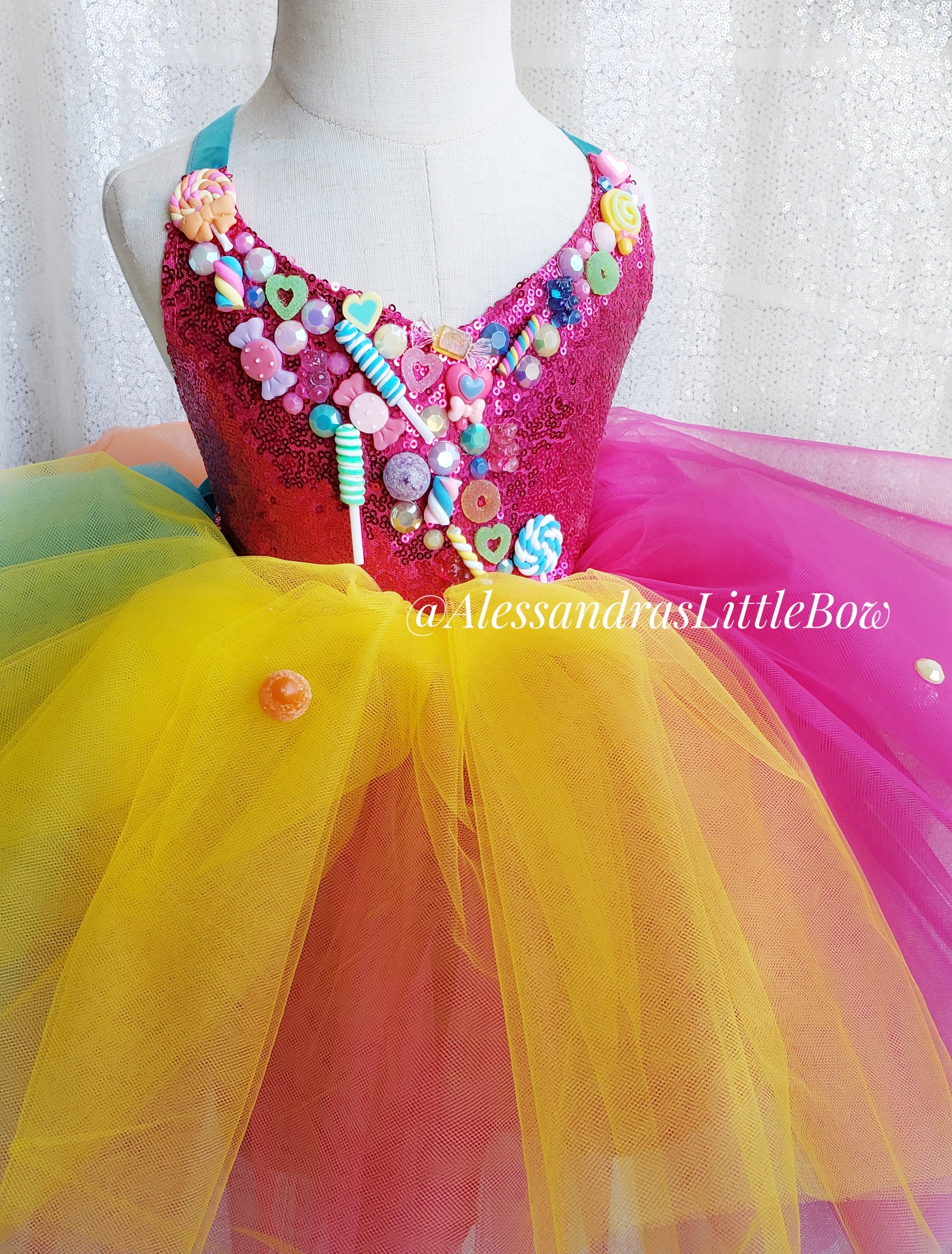 Candy Land Couture Dress