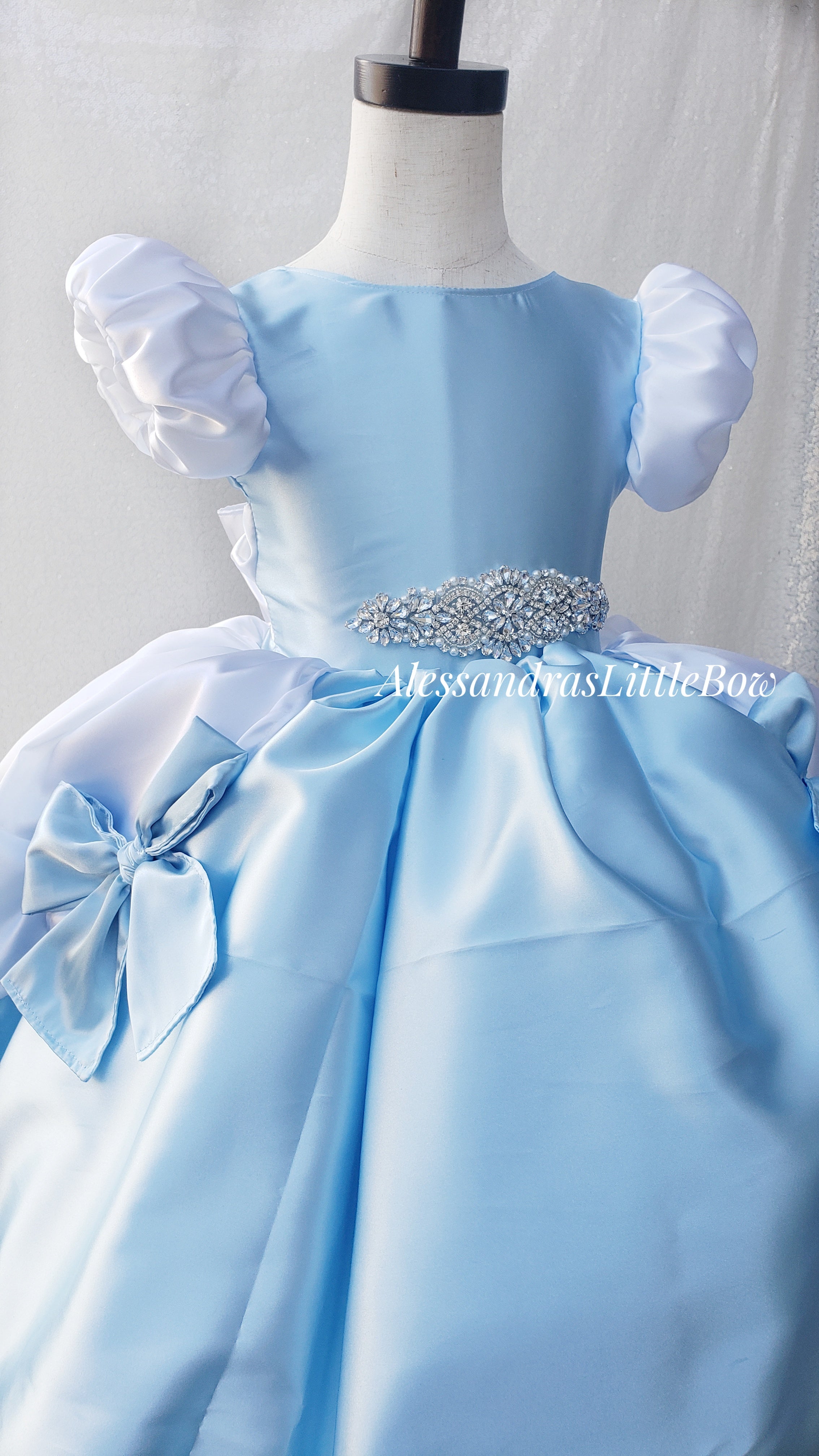 Princess Ella Couture Dress - AlessandrasLittleBow